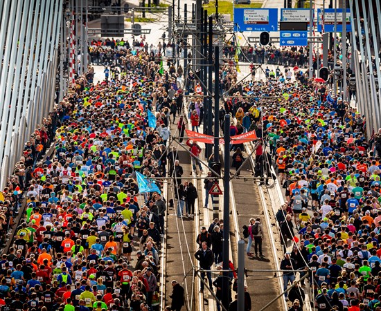 Marathonafstand NN Marathon Rotterdam 2023 uitverkocht