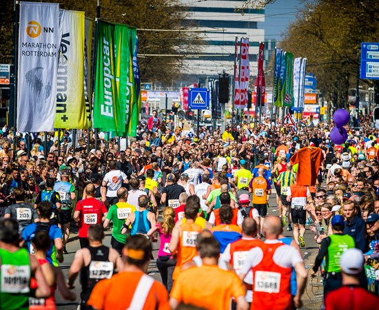 Inschrijving 39e NN Marathon Rotterdam donderdag van start