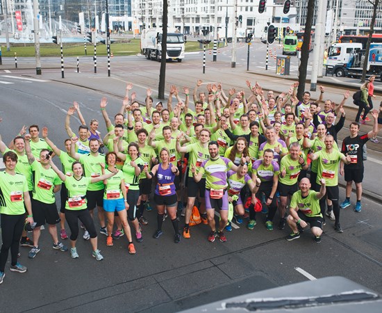 TBI voor vijf jaar verbonden als sponsor van de Business Runs van de NN Marathon Rotterdam